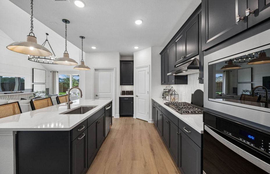 Representative furnished interior of a home built from the Rainier by Pulte Homes in Wilson Creek Meadows, Celina (Image 22).