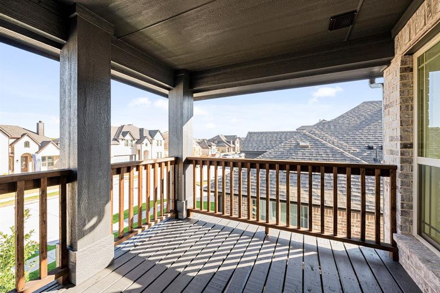 Exterior details and patio area of a home in Bear Creek Classic 60, Lavon (Image 21). Exterior details and patio area of a home in Bear Creek Classic 60, Lavon (Image 21).