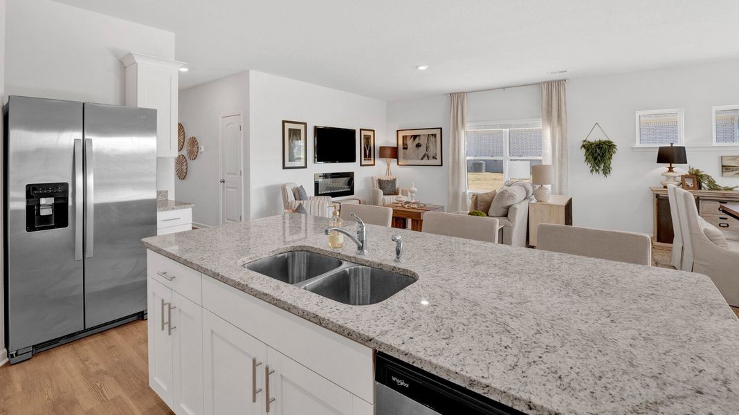 Furnished interior view inside a new home in The Orchard, Millington (Image 15).