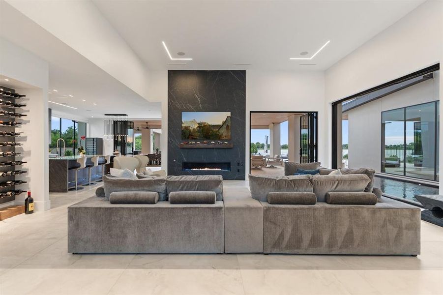 Furnished interior view inside a new home in , Frisco (Image 7).