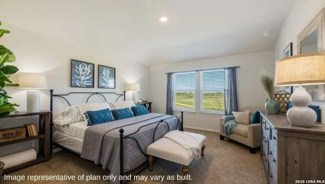 Furnished interior view inside a new home in Stonehill, San Antonio (Image 8).