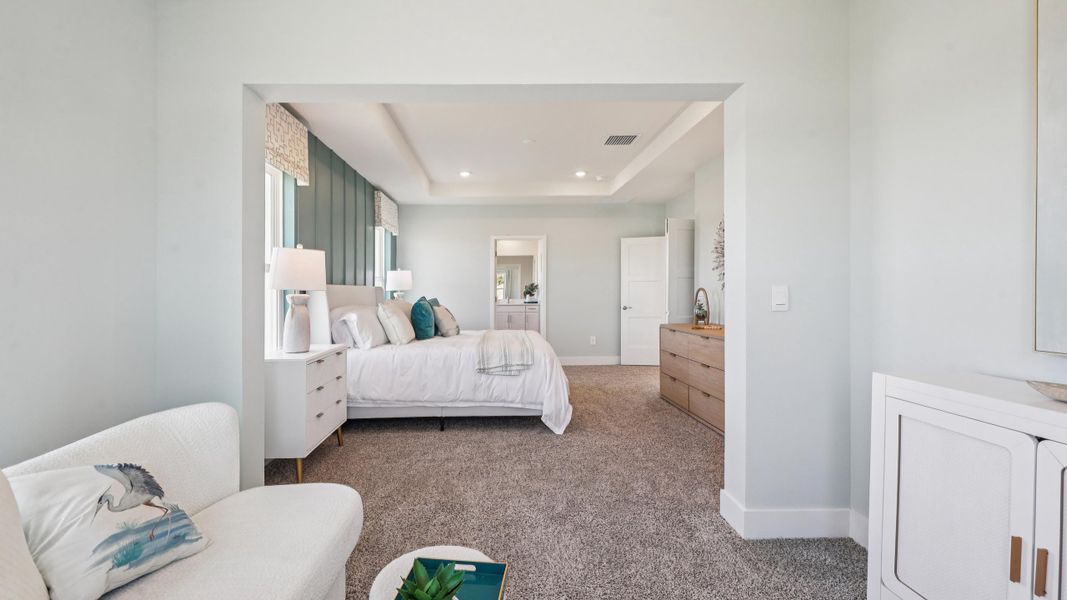 Representative furnished interior of a home built from the Holden by D.R. Horton in Tartan Farms at Winding Oaks, Ocala (Image 29).