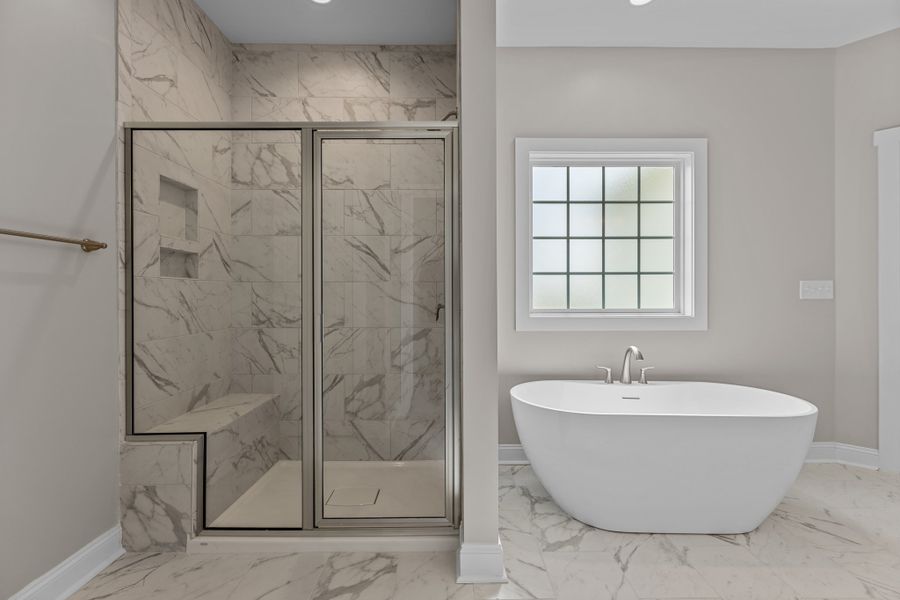 Representative furnished interior of a home built from the Haddock by Bill Clark Homes in Laurel Oaks, Greenville (Image 14).