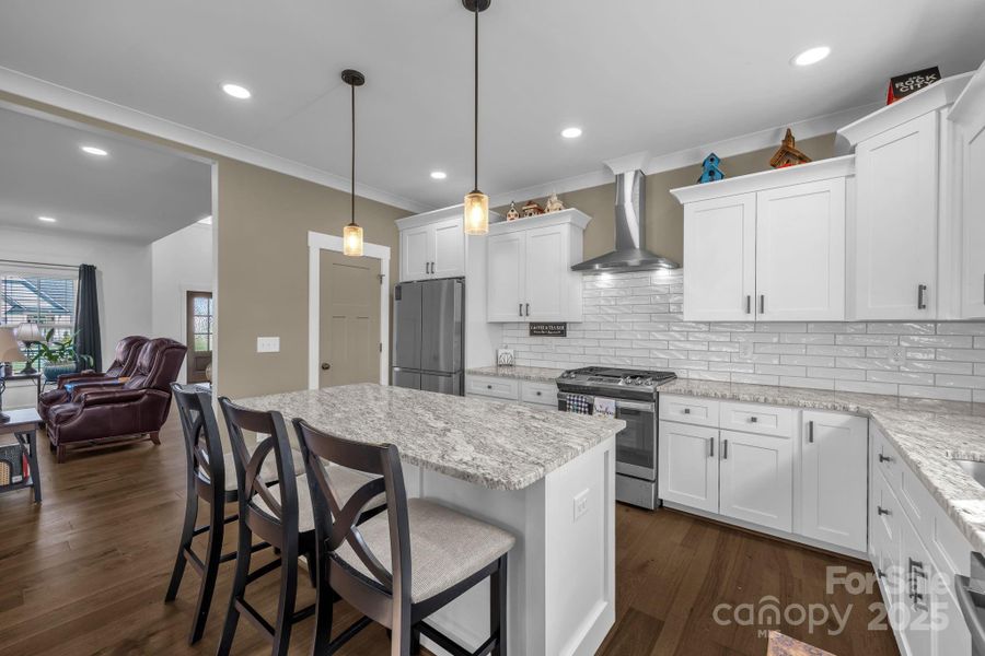 Furnished interior view inside a new home in , Mocksville (Image 33).