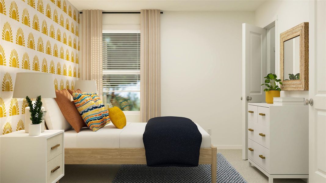 Furnished interior view inside a new home in Moore Landing, Magnolia (Image 12).