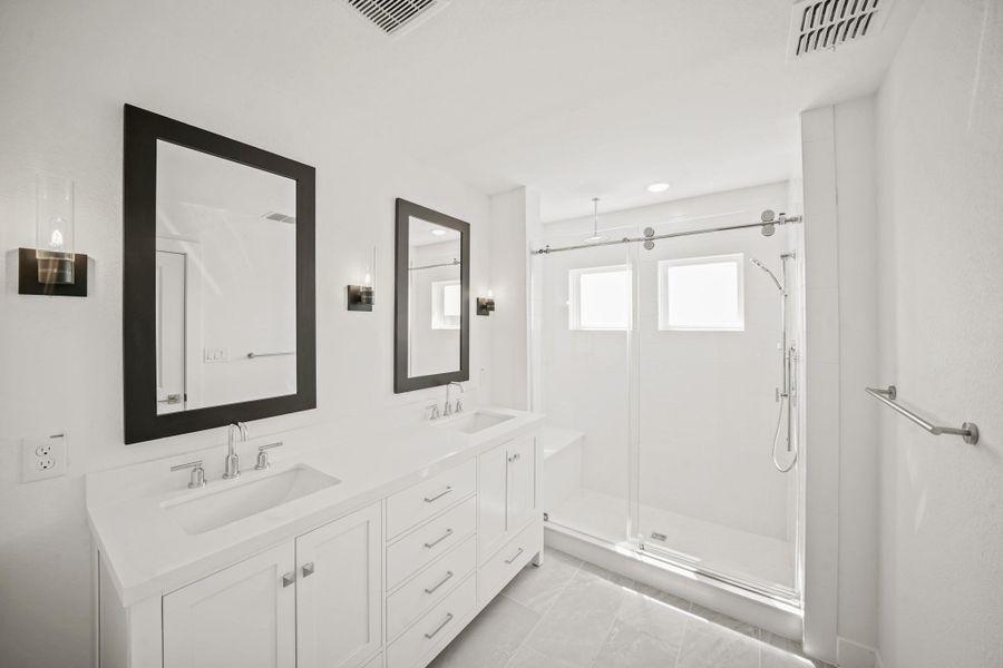 Spa-like primary bath Spa-like primary bath