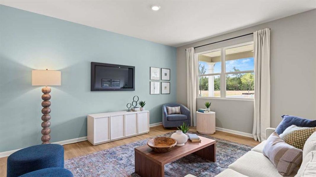 Furnished interior view inside a new home in Northberry, Rome (Image 11). Furnished interior view inside a new home in Northberry, Rome (Image 11).