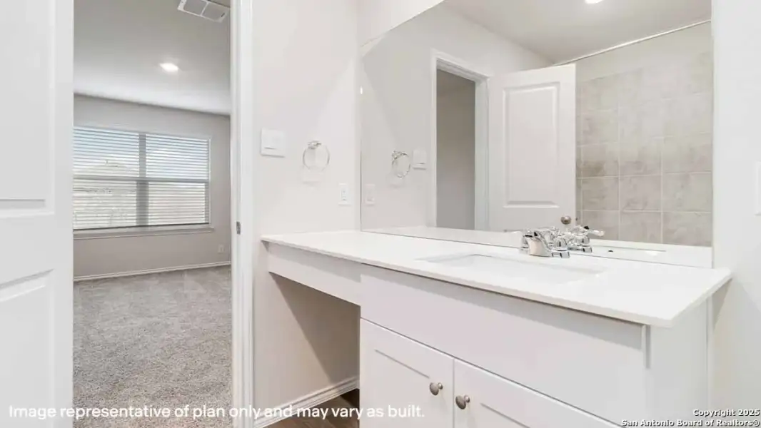 Furnished interior view inside a new home in Riverstone at Westpointe, San Antonio (Image 10). Furnished interior view inside a new home in Riverstone at Westpointe, San Antonio (Image 10).