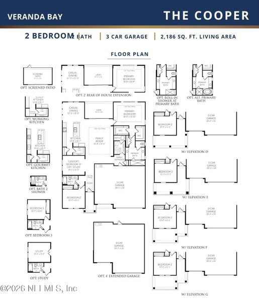 2D floor plan layout of this home in , Flagler Beach, FL (Image 5).