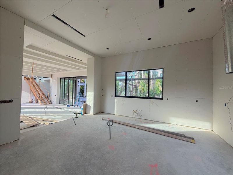 In-progress construction of a new home in , Sarasota, FL (Image 14).