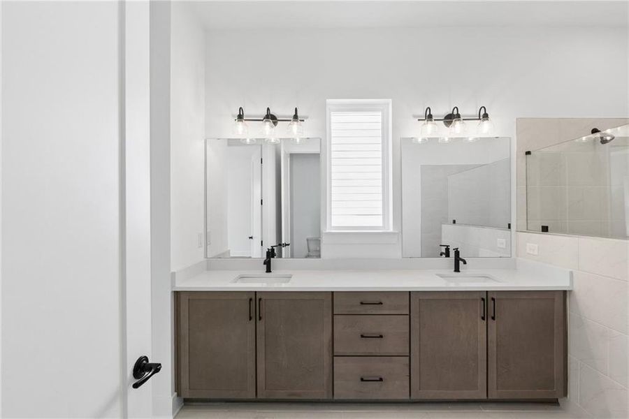 Furnished interior view inside a new home in , Gainesville (Image 5).