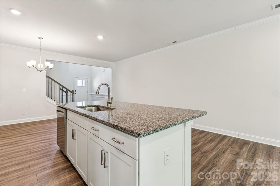 Furnished interior view inside a new home in , Sherrills Ford (Image 10).