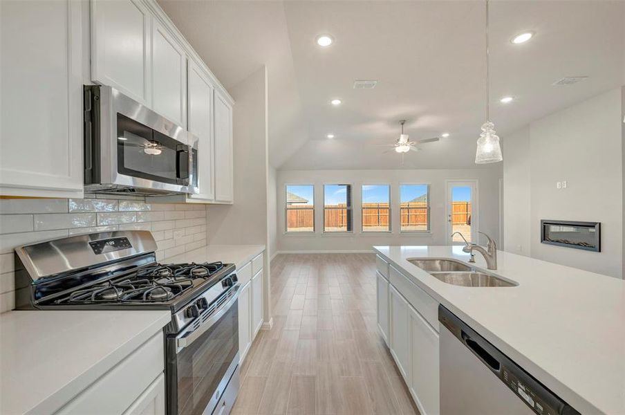 Furnished interior view inside a new home in Verandah, Royse City (Image 14).