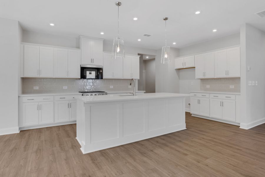 Furnished interior view inside a new home in Cambridge at Steels Bridge, Canton (Image 6).