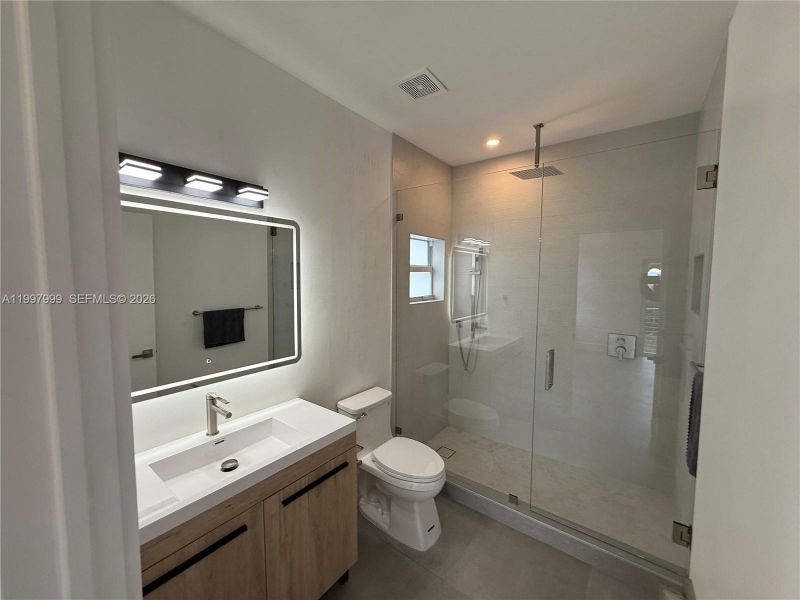 Furnished interior view inside a new home in , Miami (Image 8).