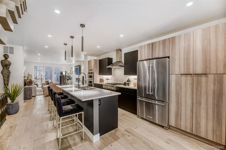 Furnished interior view inside a new home in , Denver (Image 24).