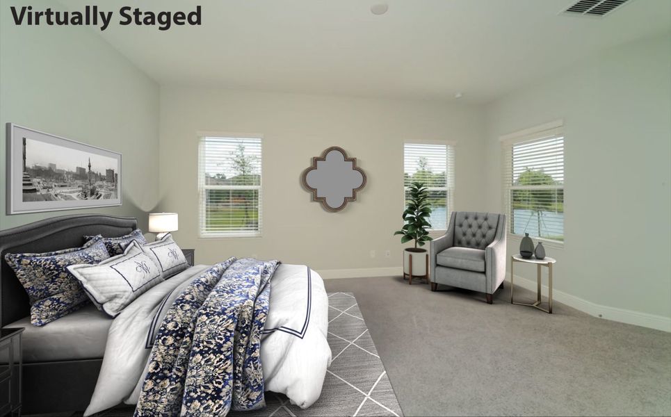 Representative furnished interior of a home built from the Patriot by Neal Communities in Vicenza, Venice (Image 7).