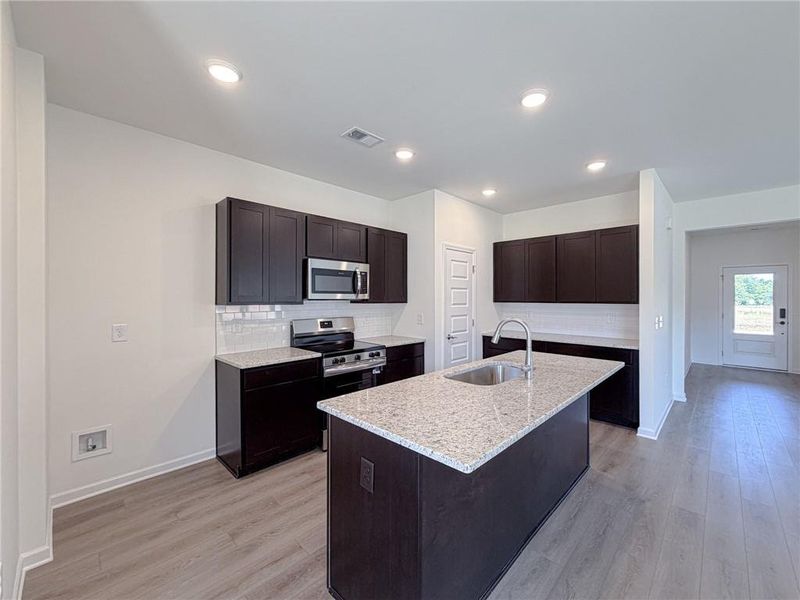 Furnished interior view inside a new home in , Rockmart (Image 7).