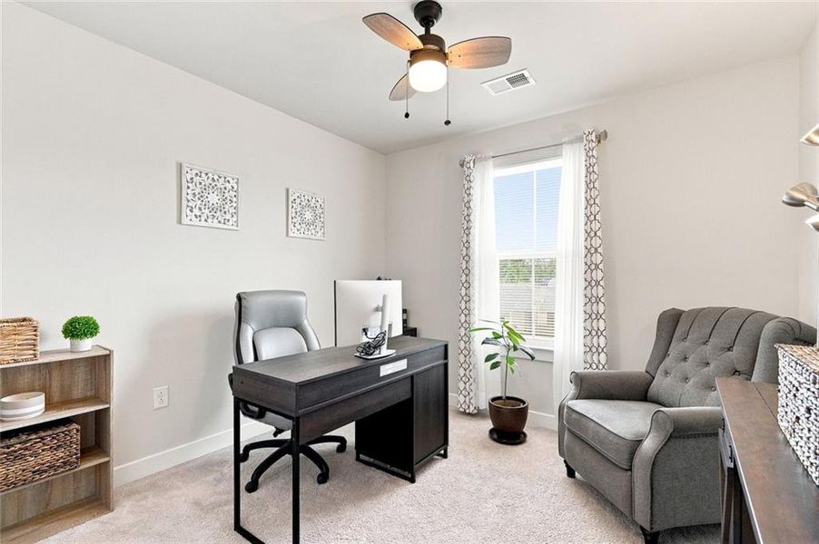 Furnished interior view inside a new home in , Hoschton (Image 35). Furnished interior view inside a new home in , Hoschton (Image 35).