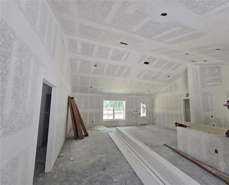 In-progress construction of a new home in , Bronson, FL (Image 5).