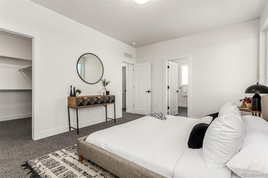 Furnished interior view inside a new home in West Grange, Longmont (Image 7).