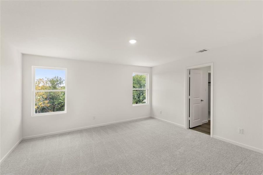 Spacious, unfurnished interior of a new home in Meadow Park, Melissa (Image 15). Spacious, unfurnished interior of a new home in Meadow Park, Melissa (Image 15).