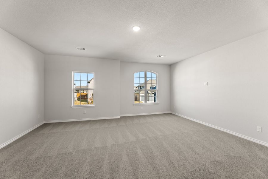 Representative unfurnished interior of a home built from the Fairview by Sandlin Homes in Lakesong, Midlothian (Image 27). Representative unfurnished interior of a home built from the Fairview by Sandlin Homes in Lakesong, Midlothian (Image 27).