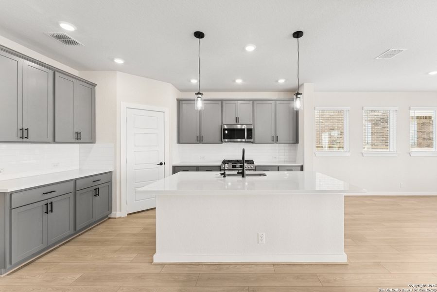 Furnished interior view inside a new home in Mayfair - Select Garden Series, New Braunfels (Image 9).