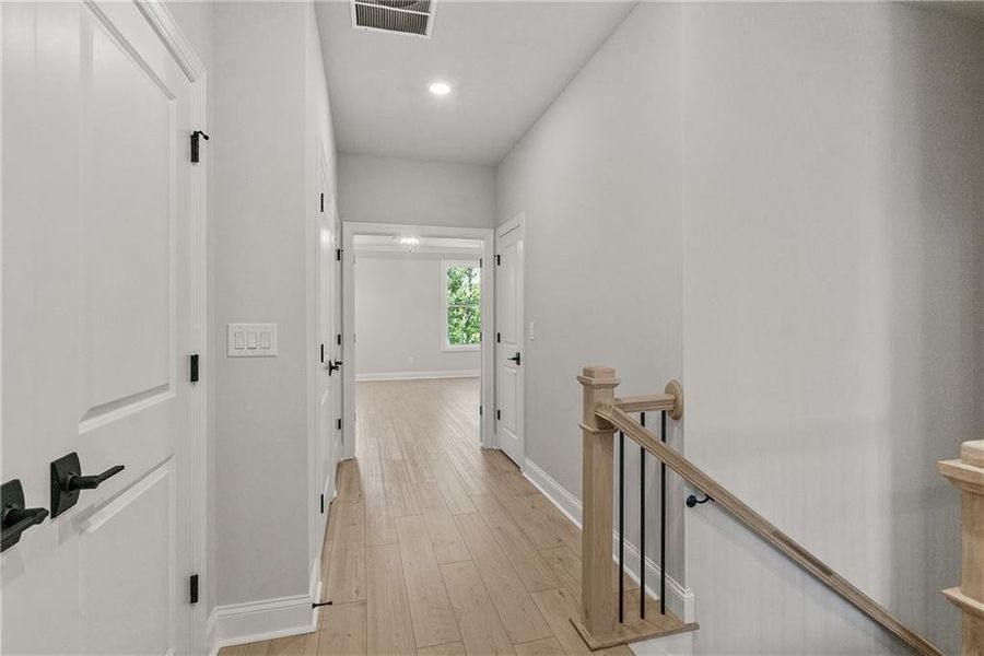 Furnished interior view inside a new home in Waterside Townhomes, Peachtree Corners (Image 5).