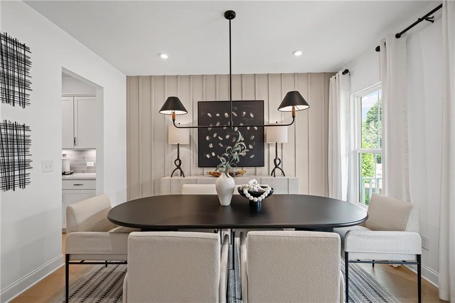 Furnished interior view inside a new home in Ashworth Estates, Powder Springs (Image 11).