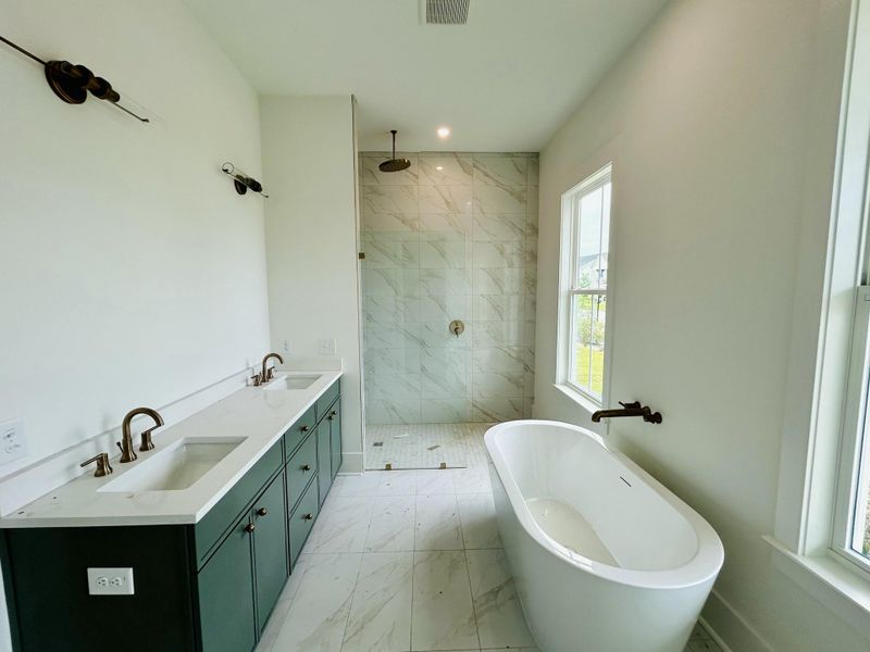 Furnished interior view inside a new home in The Domus Collection at Midtown Nexton, Summerville (Image 18).
