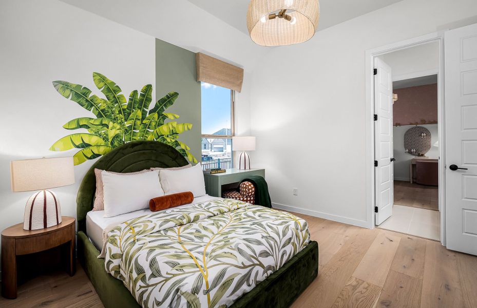 Representative furnished interior of a home built from the Doucette by Pulte Homes in Kuempel Farms, Pflugerville (Image 29).