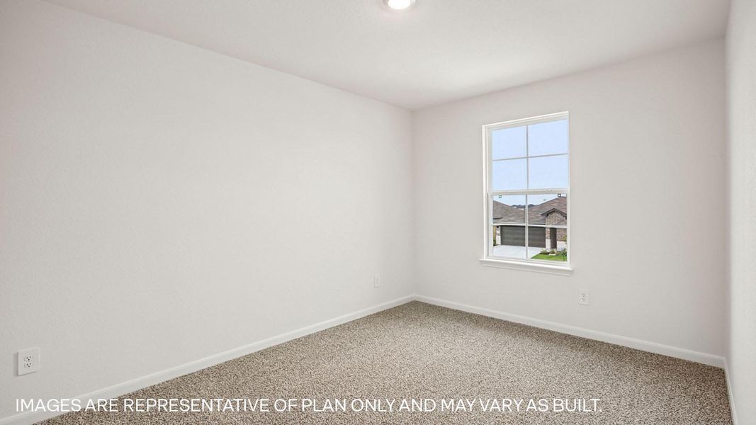 Representative unfurnished interior of a home built from the The Pierce by D.R. Horton in Briarwood, Elgin (Image 28).