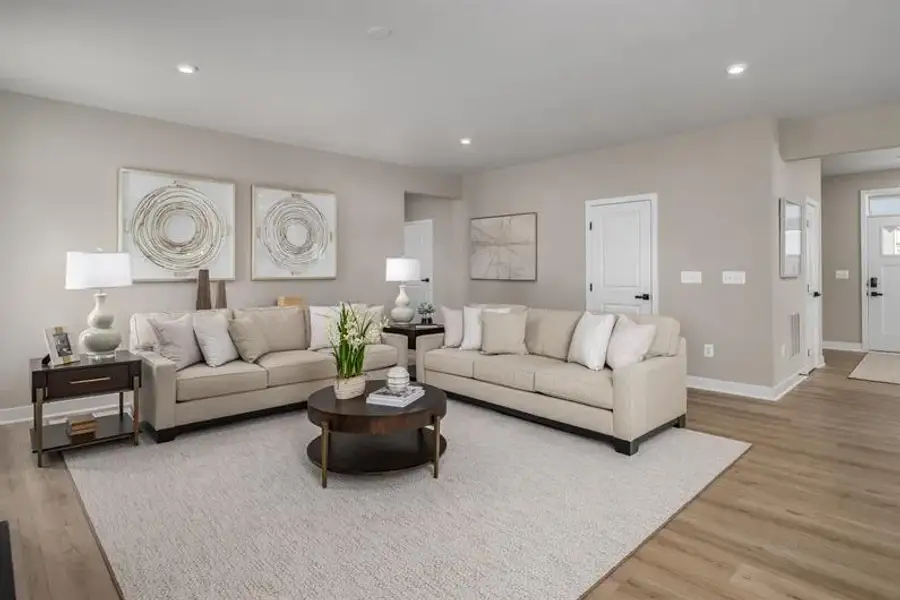 Furnished interior view inside a new home in Eagles Crest, Commerce (Image 10).