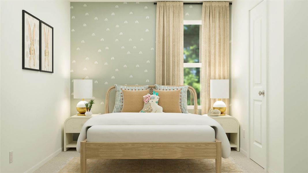 Furnished interior view inside a new home in Sila, Huffman (Image 8).