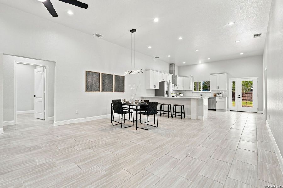 Furnished interior view inside a new home in , San Antonio (Image 8).