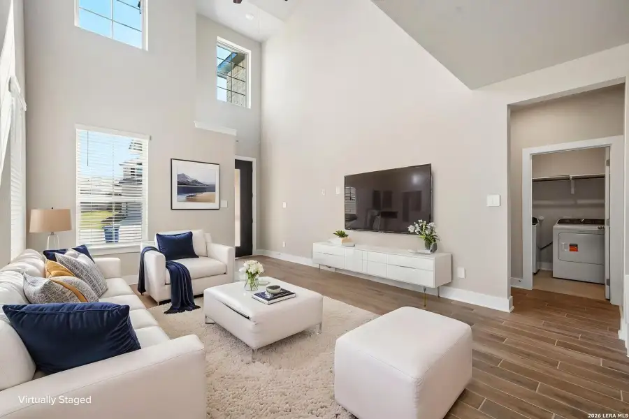 Furnished interior view inside a new home in Comanche Ridge, San Antonio (Image 6).