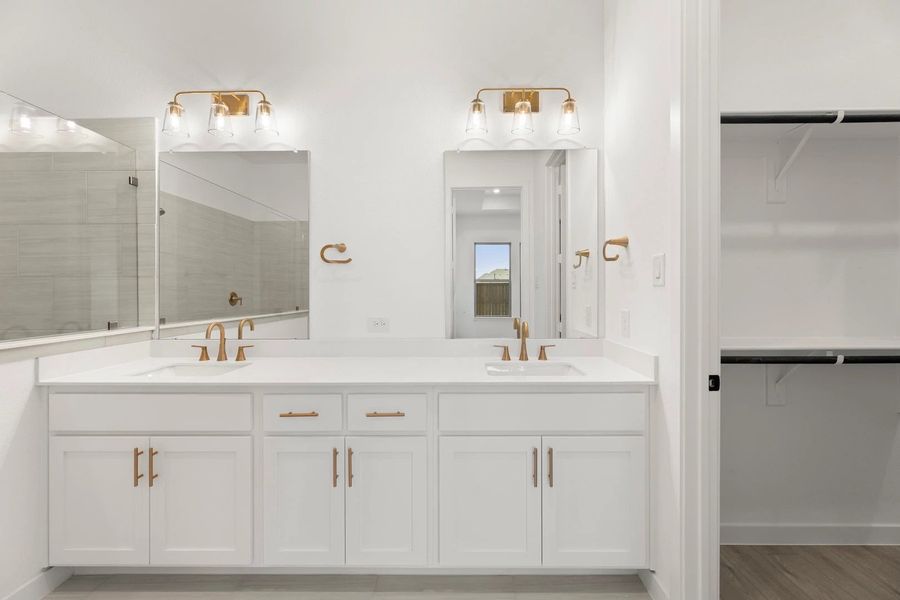 Primary Bathroom Inspired by the Serene Collection