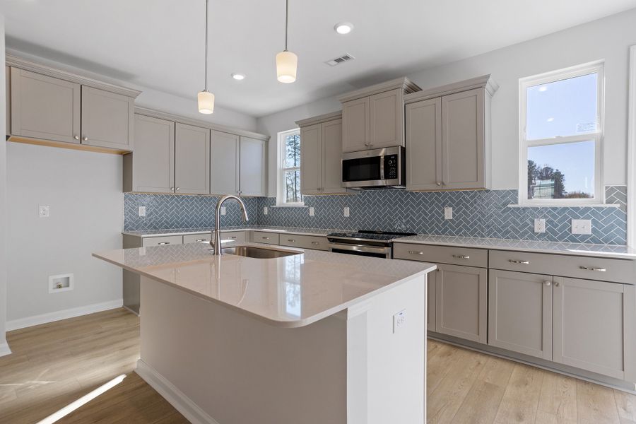 Furnished interior view inside a new home in Renaissance at White Oak, Garner (Image 9).