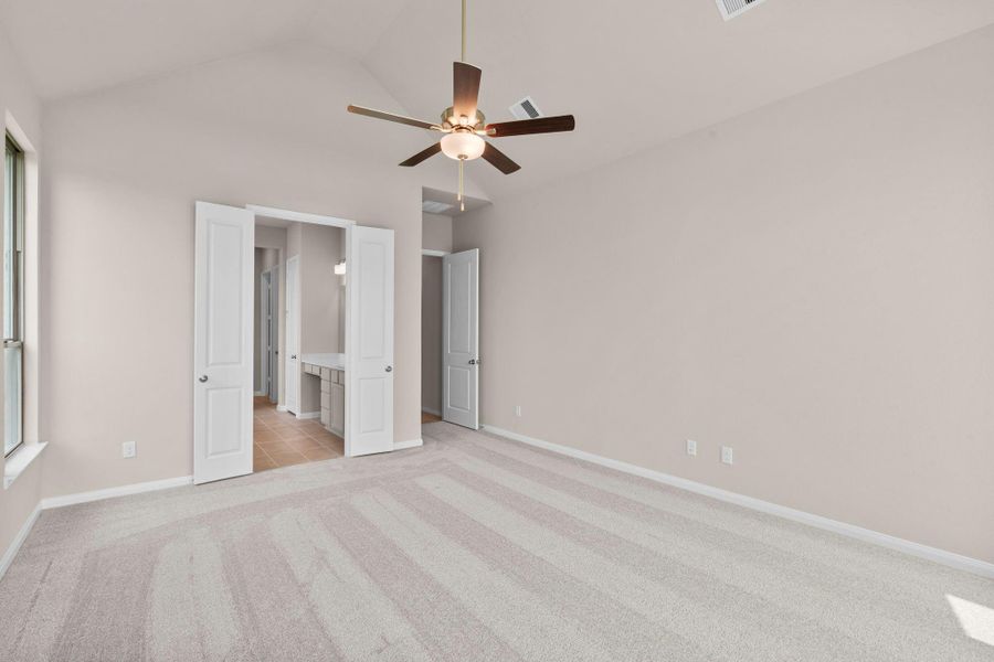 Spacious, unfurnished interior of a new home in Bridgeland, Cypress (Image 25).