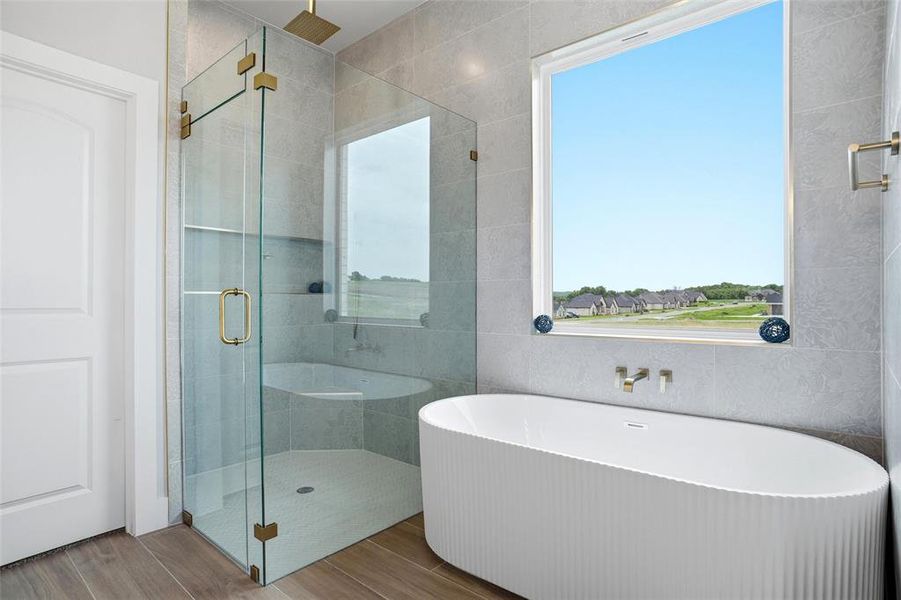 Furnished interior view inside a new home in , Springtown (Image 13).