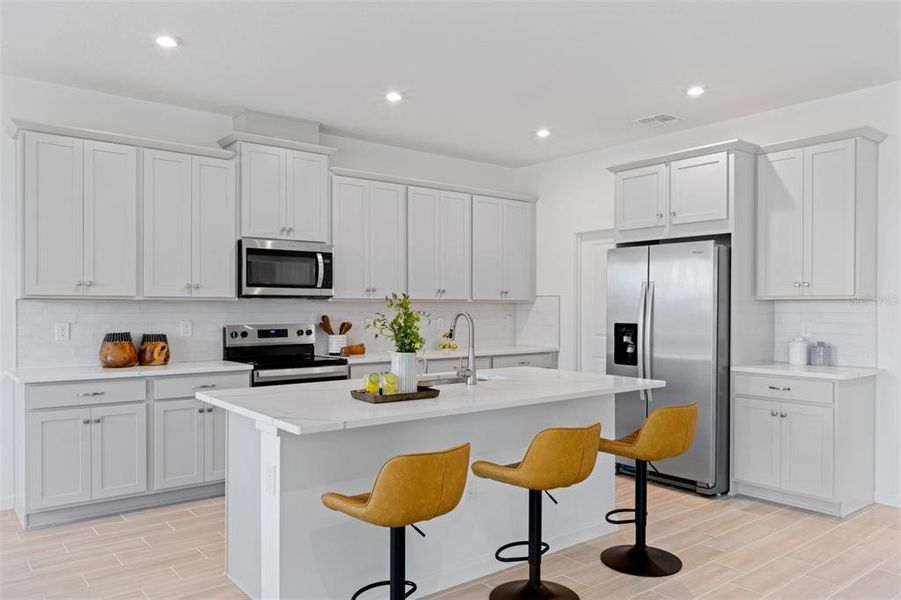 Furnished interior view inside a new home in Meadowlark Landing, Apopka (Image 8).