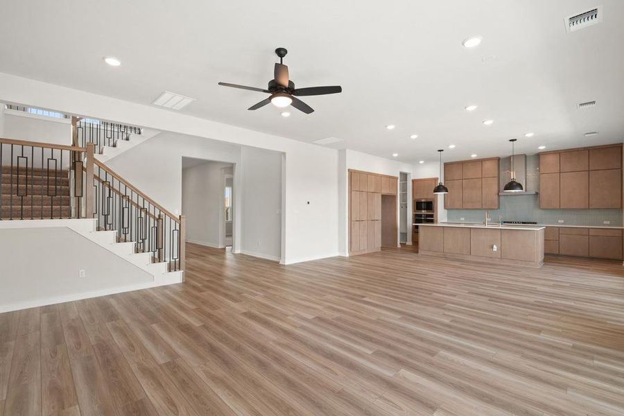 Spacious, unfurnished interior of a new home in Lariat, Liberty Hill (Image 31). Spacious, unfurnished interior of a new home in Lariat, Liberty Hill (Image 31).