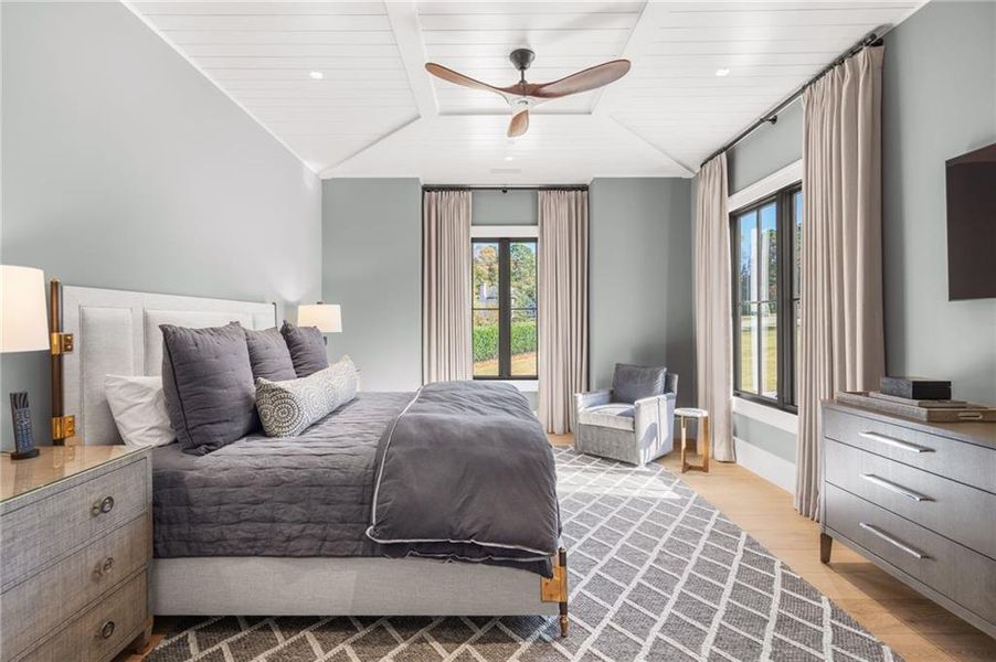 Furnished interior view inside a new home in , Flowery Branch (Image 64).