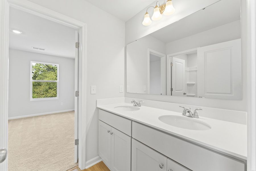 Furnished interior view inside a new home in Mayfair Village, Spartanburg (Image 9).