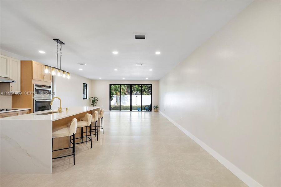 Furnished interior view inside a new home in , Fort Lauderdale (Image 14).