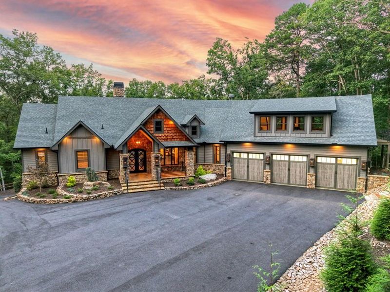 Front exterior of a new home in , Mineral Bluff, GA, highlighting curb appeal (Image 2).