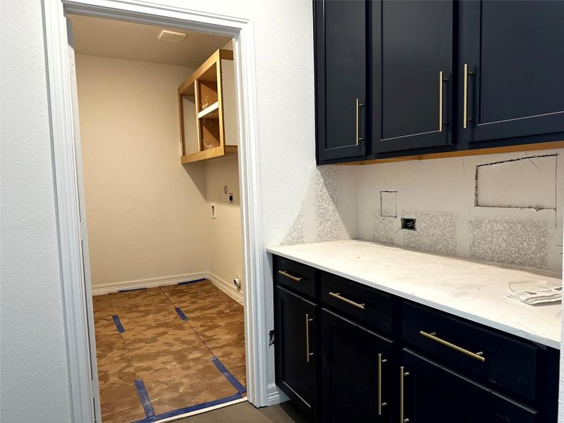 Actual progress of your home.