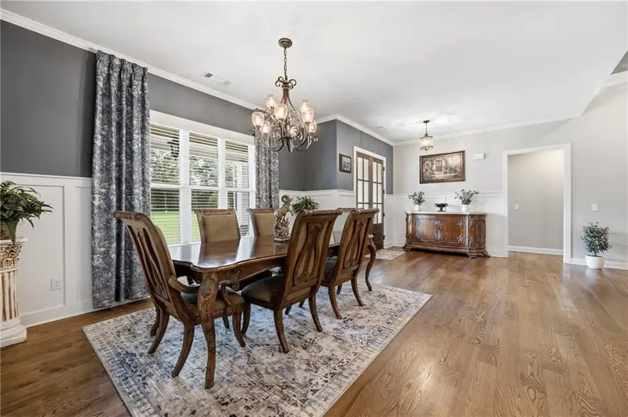 Furnished interior view inside a new home in , Dawsonville (Image 41).