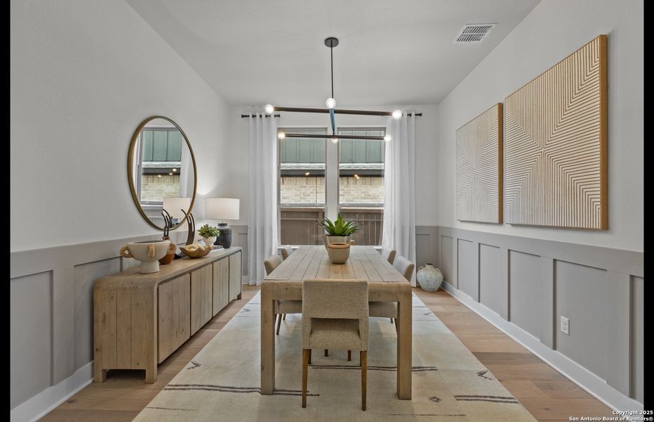 Furnished interior view inside a new home in Bison Ridge, San Antonio (Image 16).